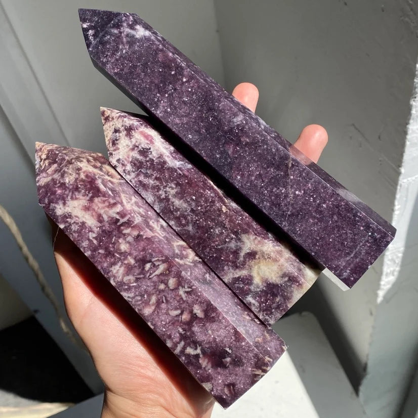 Lepidolite Big Towers
